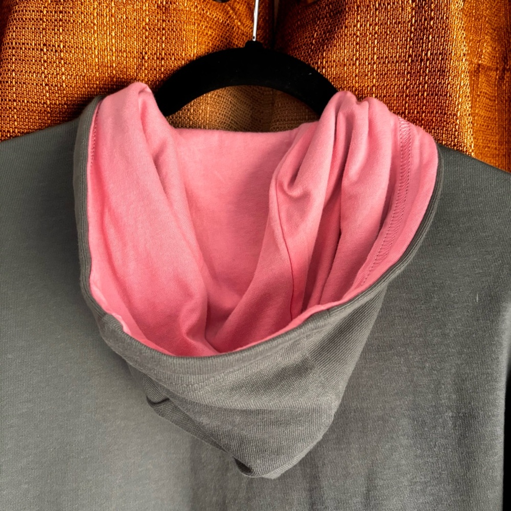 🌸 3/$25 Free Assembly Girls Olive/Pink pullover Tunic Large 10/12 - Picture 7 of 11